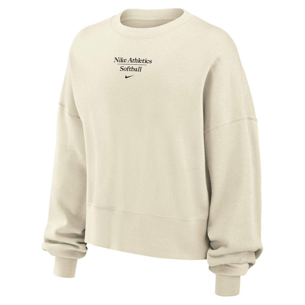 Nike Phoenix Fleece Women's Softball Crew-Neck Sweatshirt. Nike.com